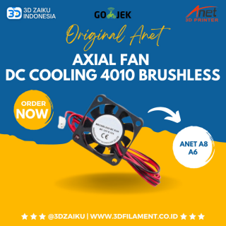 Original Anet A8 A6 Axial Fan DC Cooling 4010 Brushless